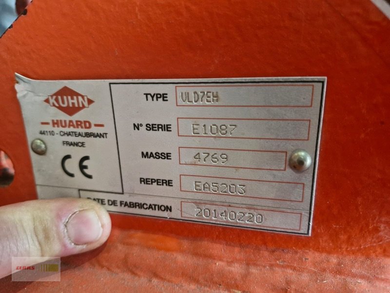 Pflug типа Kuhn VLD7EH, Gebrauchtmaschine в Groß Germersleben (Фотография 4)