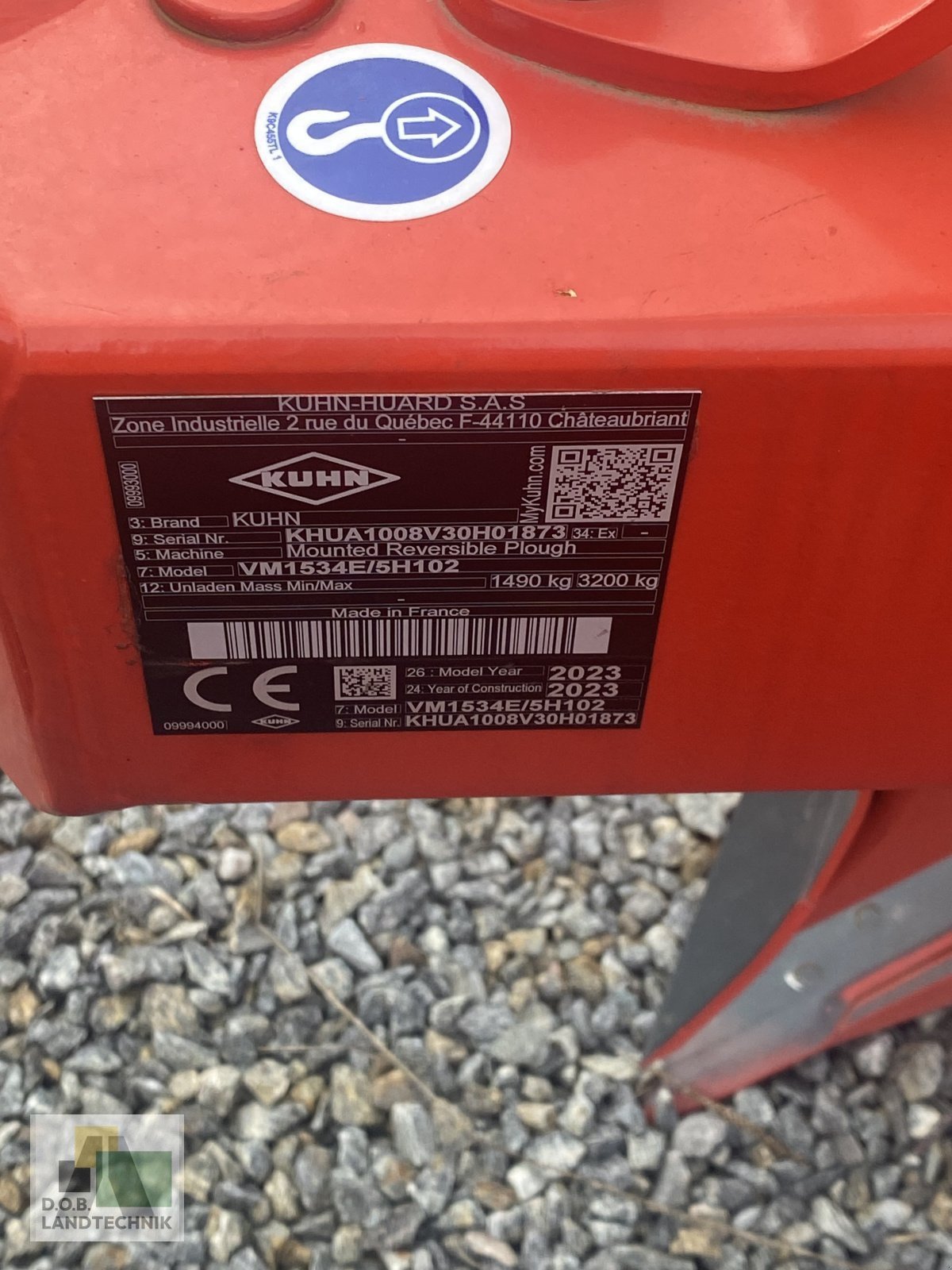 Pflug typu Kuhn VM153 4E/5H 102, Neumaschine v Lauterhofen (Obrázek 5)