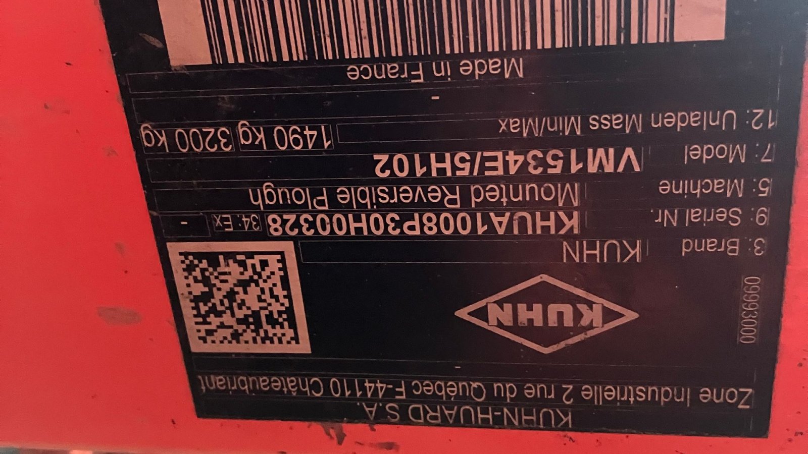 Pflug a típus Kuhn VM153NSH 4+1, Gebrauchtmaschine ekkor: Hurup Thy (Kép 6)