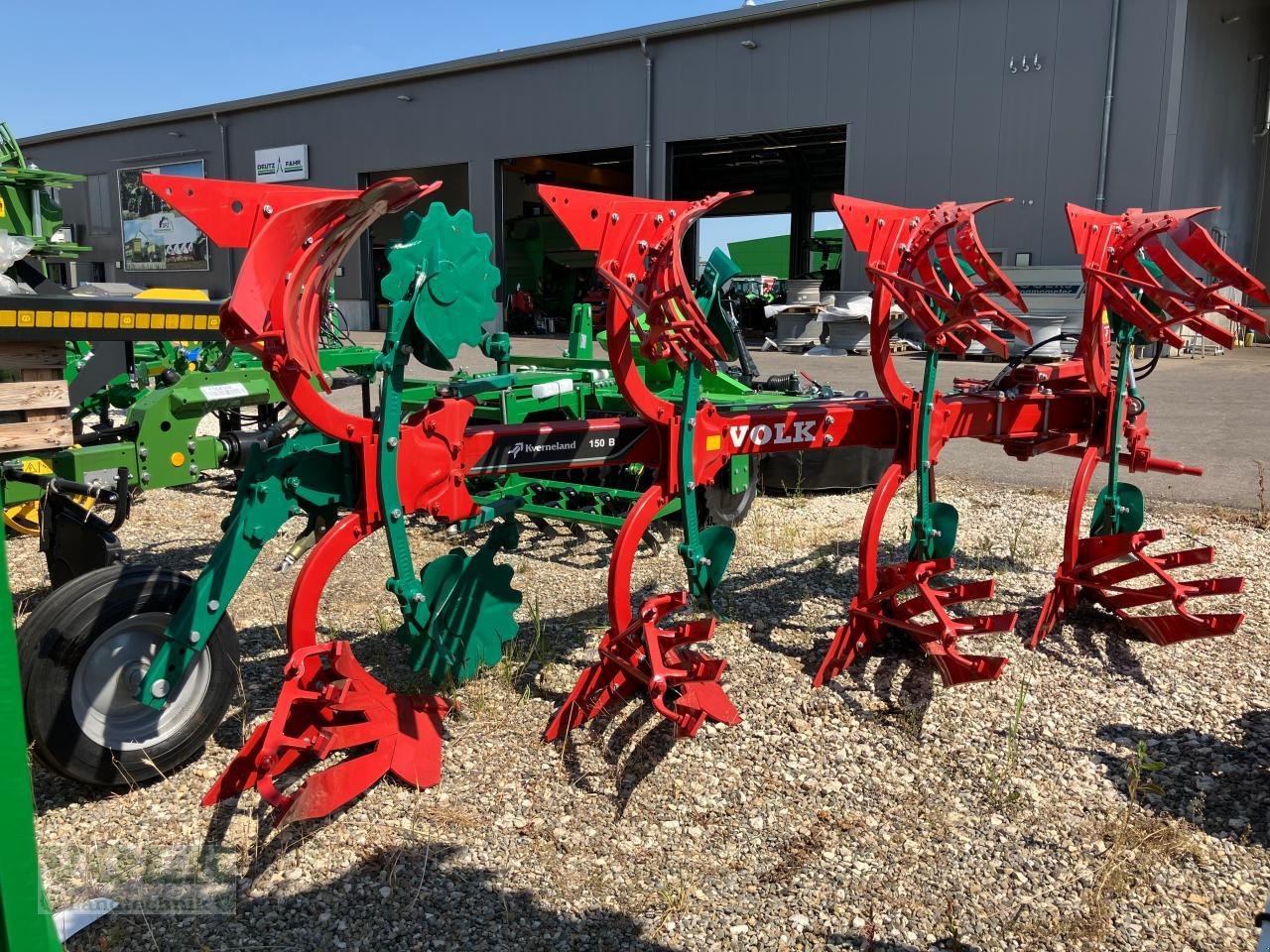Pflug Türe ait Kverneland 150 B-100 4 Schar, Neumaschine içinde Friedberg-Derching (resim 11)