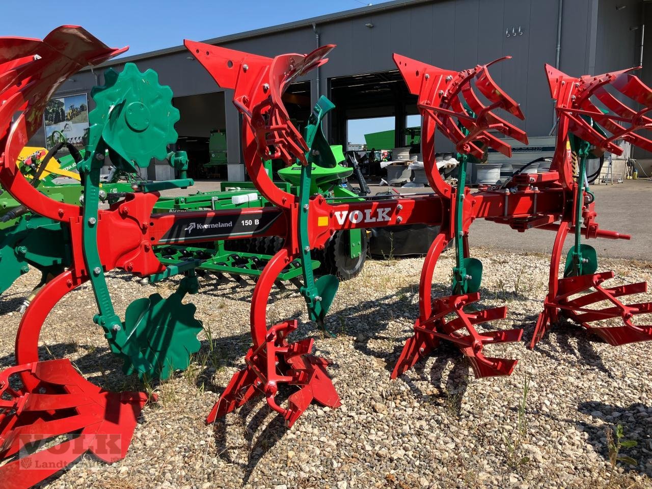 Pflug Türe ait Kverneland 150 B-100 4 Schar, Neumaschine içinde Friedberg-Derching (resim 16)