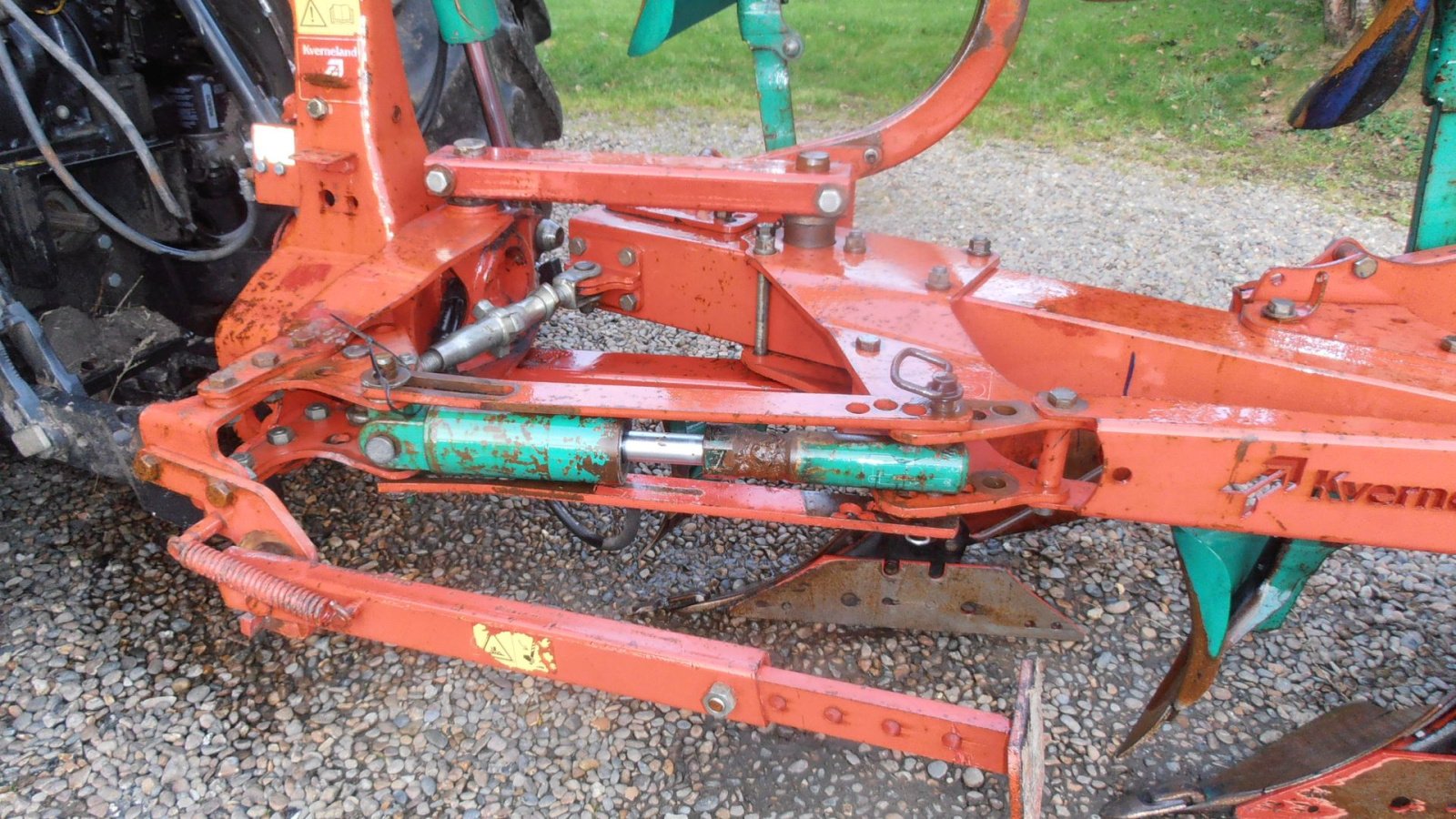 Pflug des Typs Kverneland 150 B , 5 Furet . Lift vendeplov, Gebrauchtmaschine in Varde (Bild 2)
