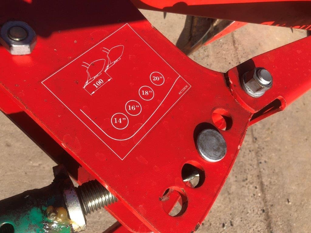 Pflug typu Kverneland 150S 4 furet Med sten udløser og trinvis furebrede, Gebrauchtmaschine w Tinglev (Zdjęcie 6)