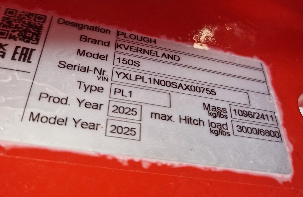 Pflug tipa Kverneland 150S, Vorführmaschine u Etziken (Slika 3)