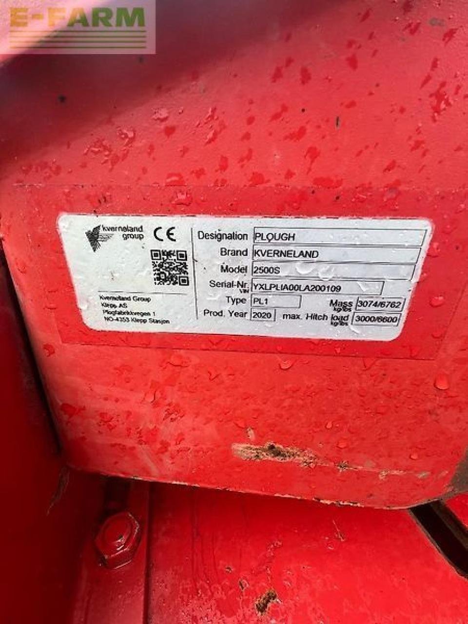 Pflug typu Kverneland 2500 s iplough, Gebrauchtmaschine v SUDERBURG/HOLXEN (Obrázek 8)