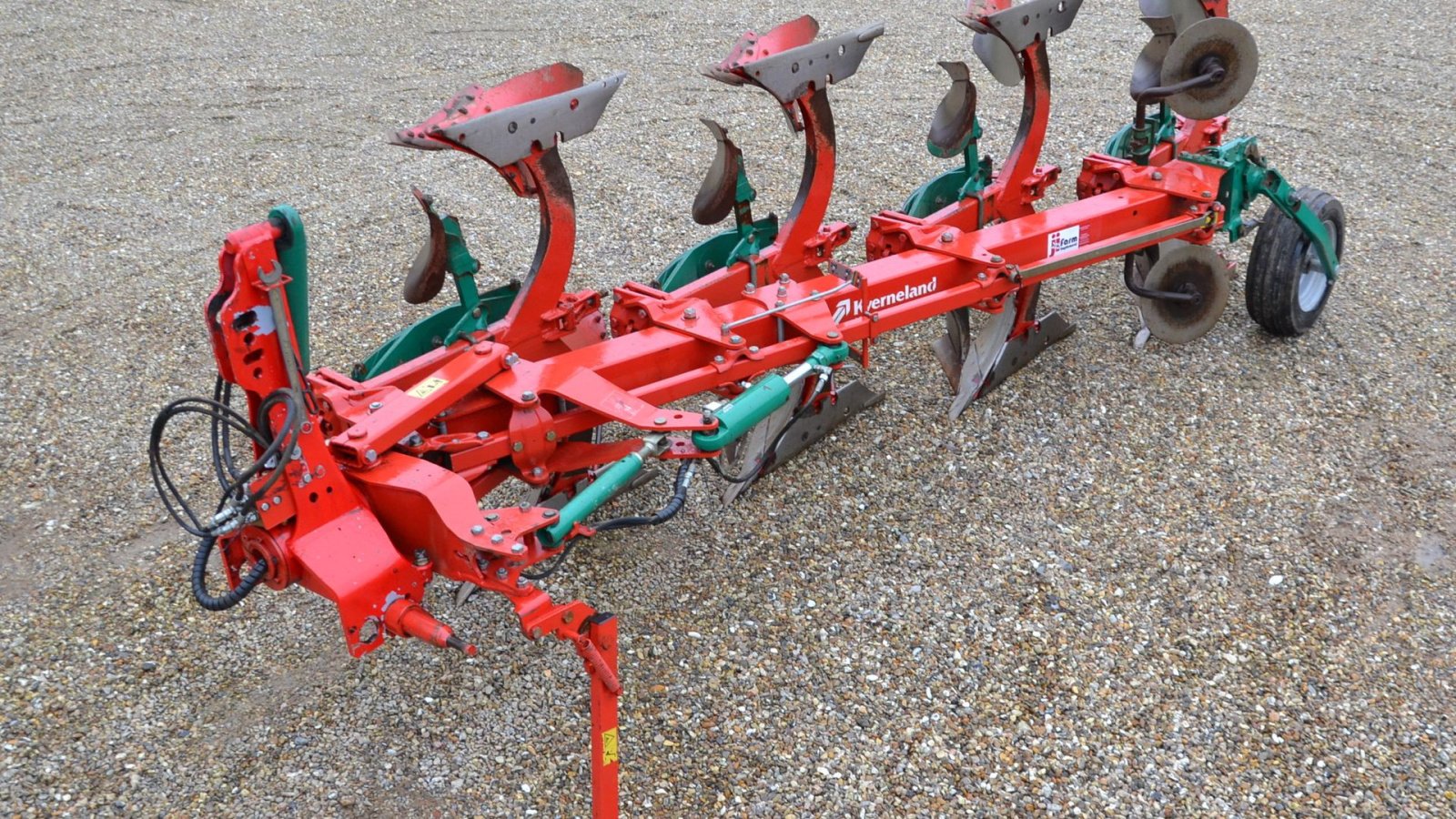 Pflug van het type Kverneland 4 furet 150S Variomat  Alle sliddele skiftes, Gebrauchtmaschine in Vils, Mors (Foto 1)