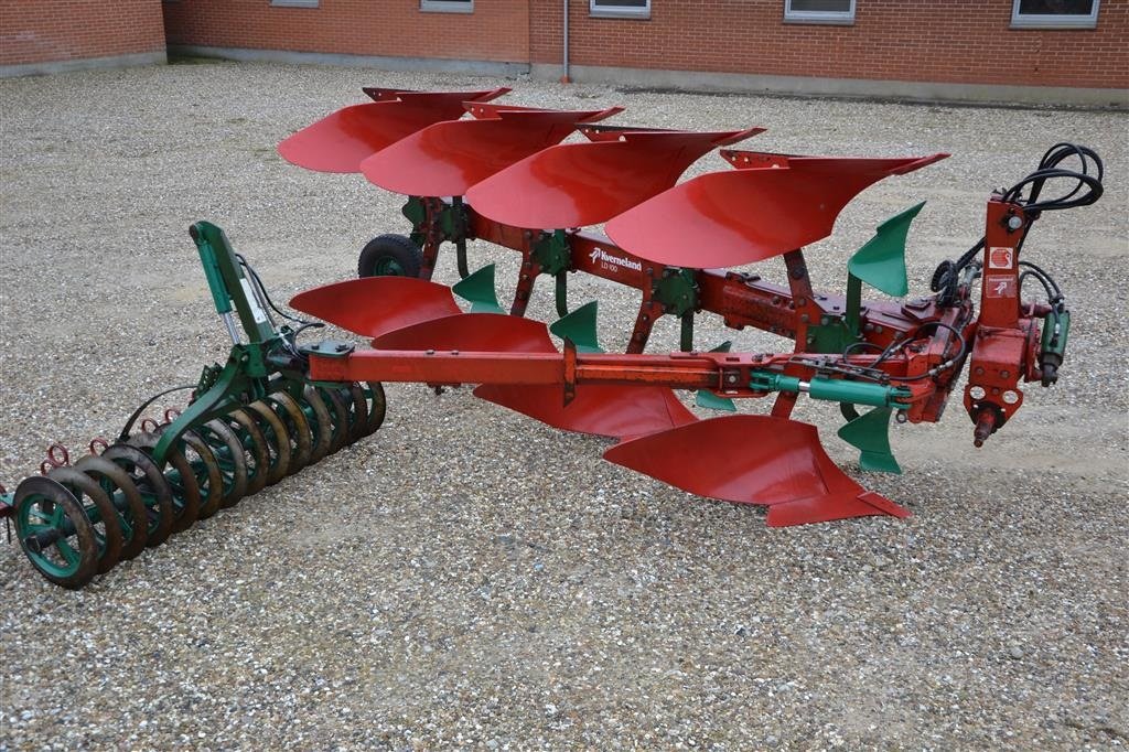 Pflug типа Kverneland 4-Furet LD-100-160 med integreret pakker Efterset - hydr løft- og indsving på pakker, Gebrauchtmaschine в Vils, Mors (Фотография 2)