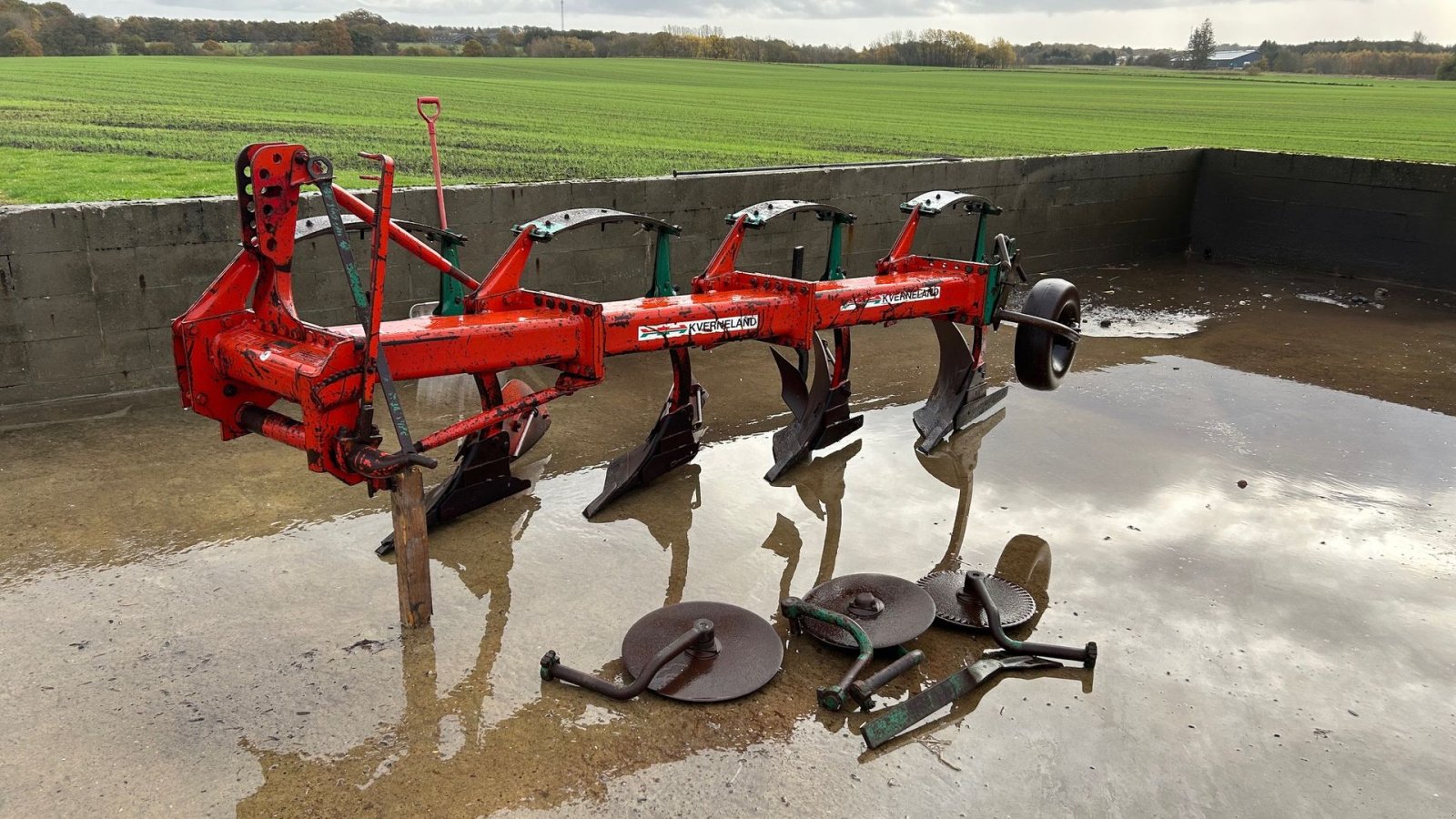 Pflug typu Kverneland 4 furet, Gebrauchtmaschine v Thorsø (Obrázek 1)