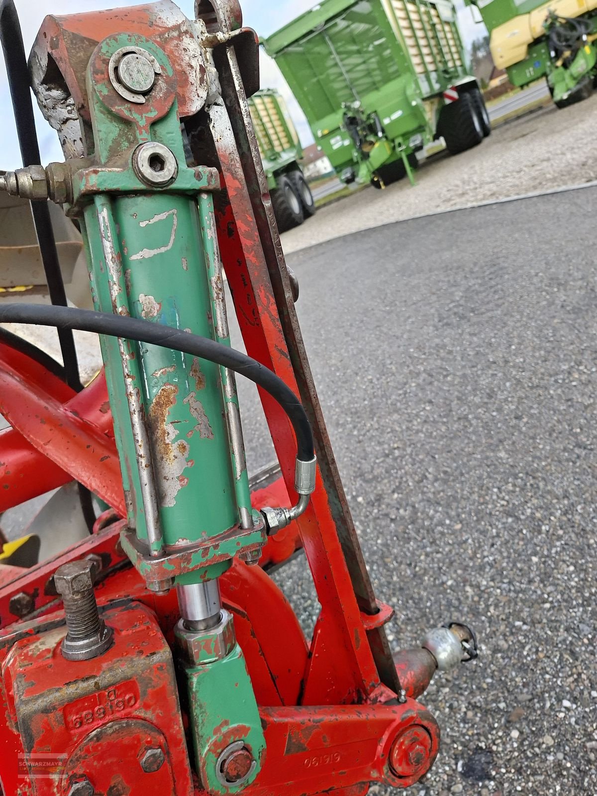 Pflug typu Kverneland 4-schar mit Steinsicherung über Blattfeder, Gebrauchtmaschine v Gampern (Obrázek 15)