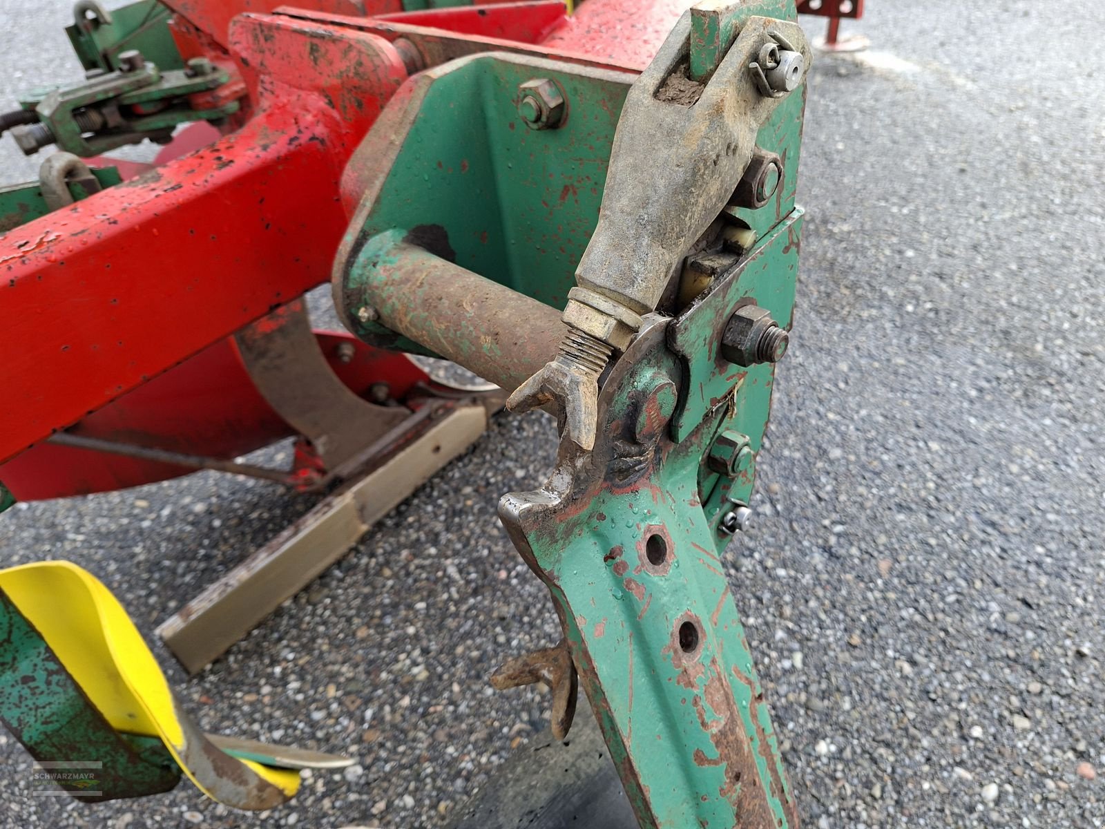 Pflug typu Kverneland 4-schar mit Steinsicherung über Blattfeder, Gebrauchtmaschine v Gampern (Obrázek 12)