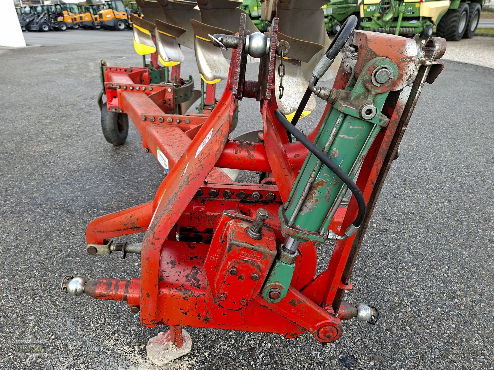 Pflug typu Kverneland 4-schar mit Steinsicherung über Blattfeder, Gebrauchtmaschine v Gampern (Obrázek 14)