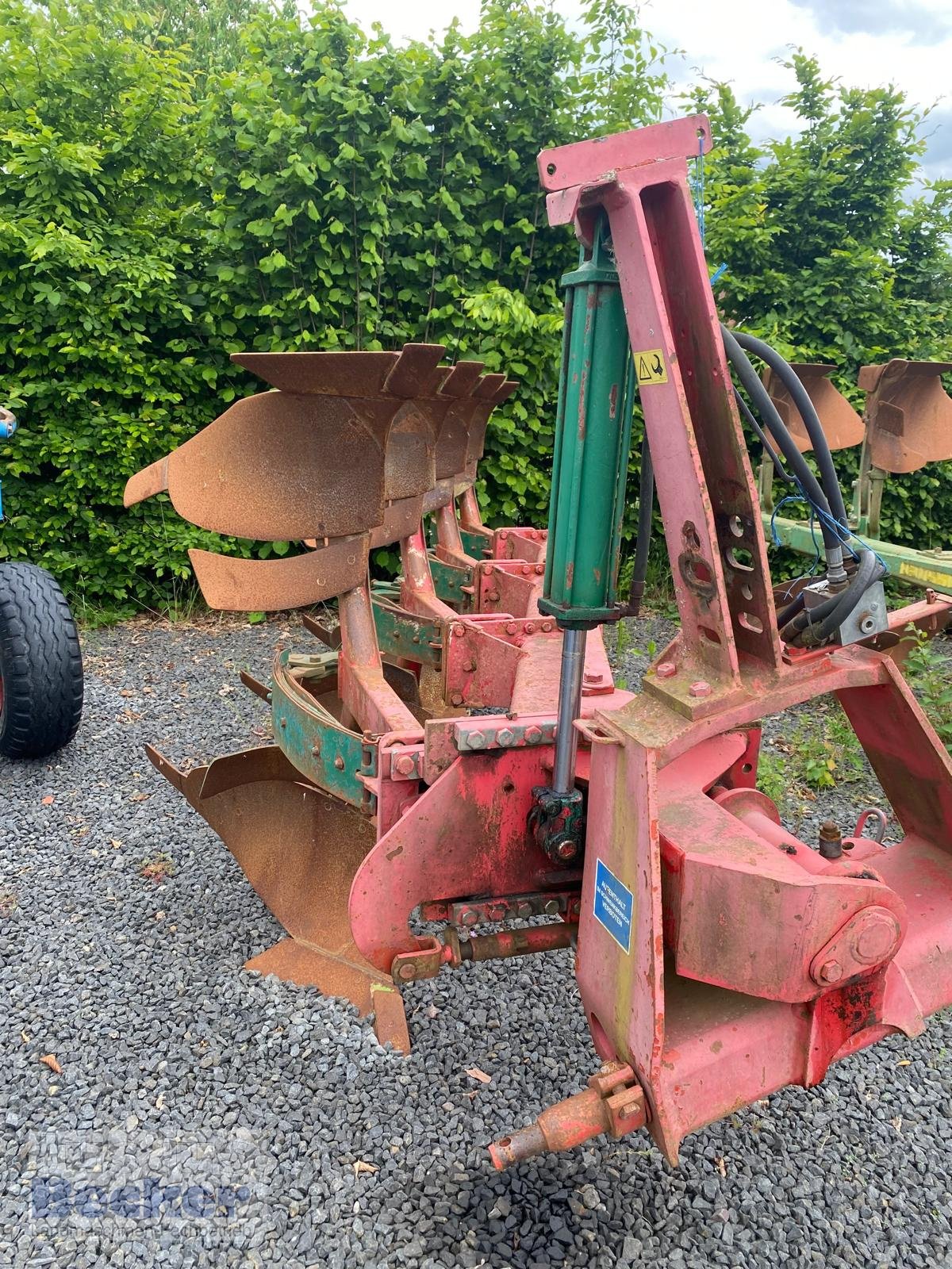 Pflug Türe ait Kverneland 4-Schar, Gebrauchtmaschine içinde Weimar-Niederwalgern (resim 3)