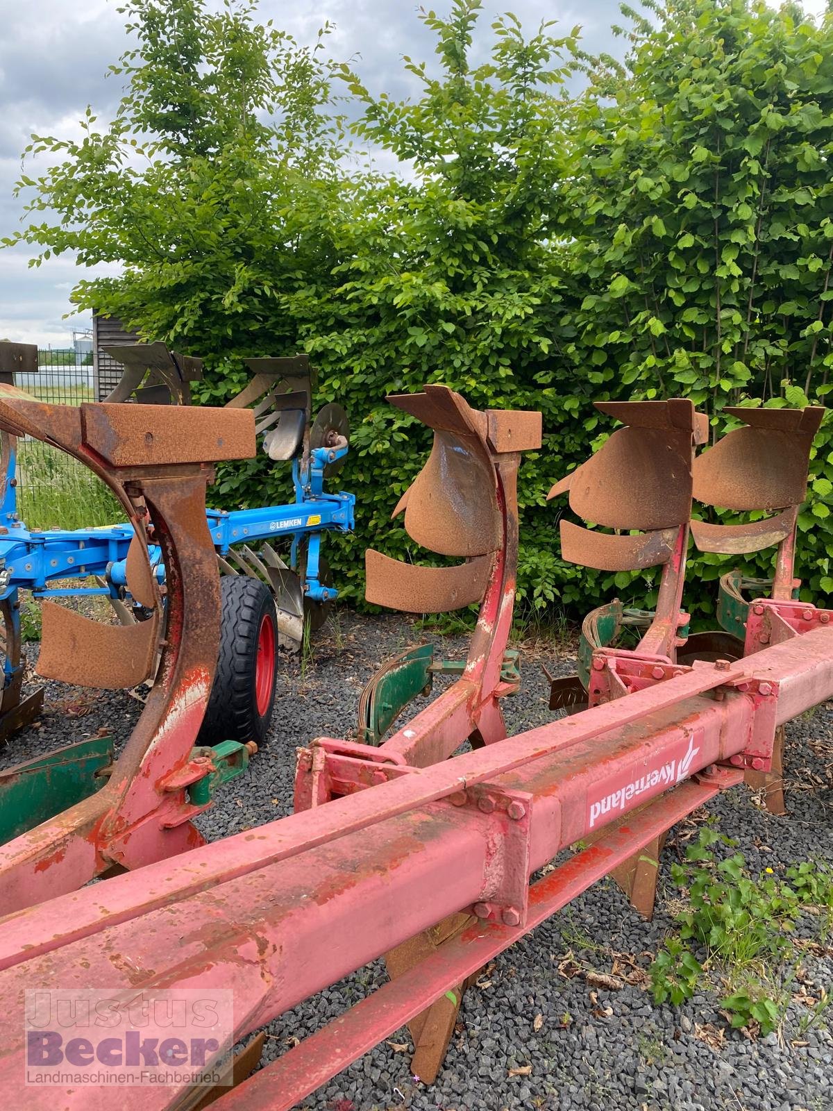Pflug Türe ait Kverneland 4-Schar, Gebrauchtmaschine içinde Weimar-Niederwalgern (resim 4)