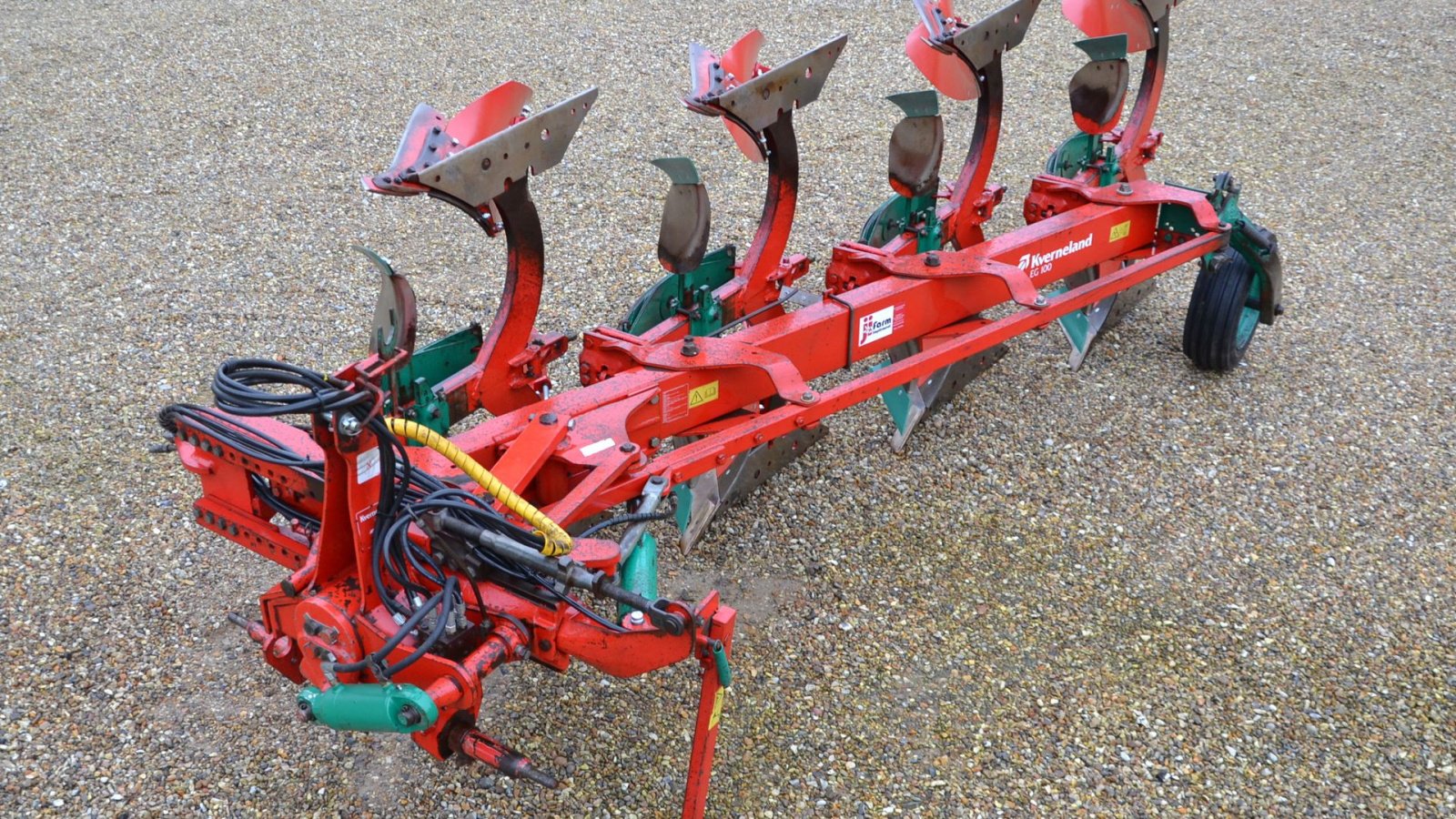 Pflug a típus Kverneland 4EG100-160-28 Nye muldplader, mulighed for Packomat, Gebrauchtmaschine ekkor: Vils, Mors (Kép 3)