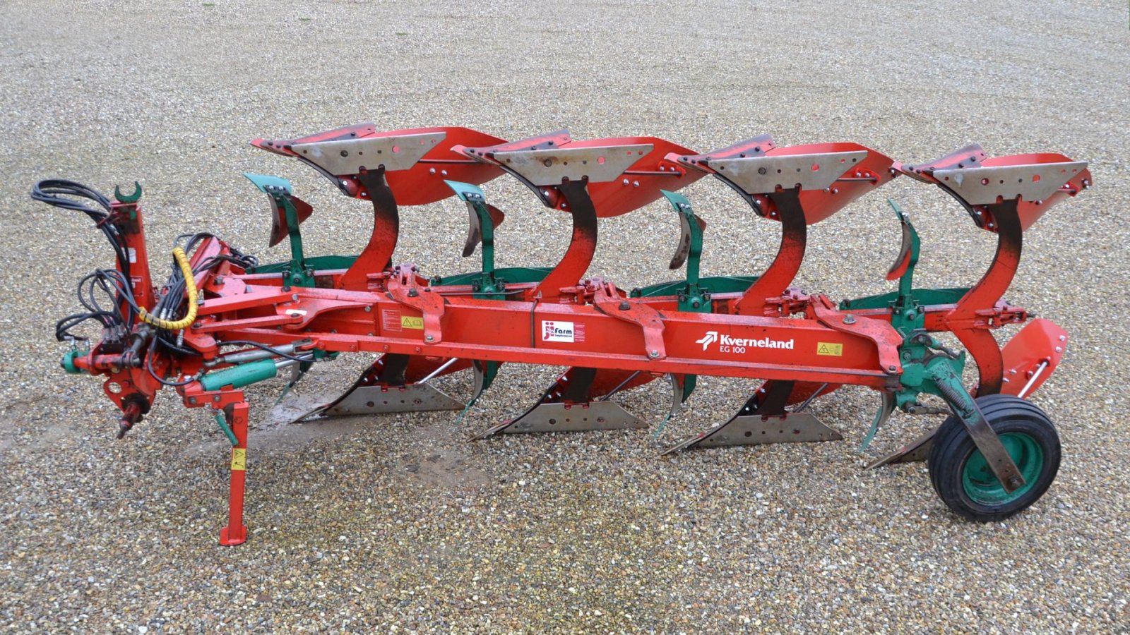Pflug a típus Kverneland 4EG100-160-28 Nye muldplader, mulighed for Packomat, Gebrauchtmaschine ekkor: Vils, Mors (Kép 2)