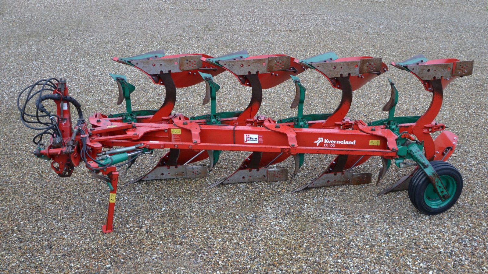 Pflug typu Kverneland 4EG100-160-28 Nye muldplader, Gebrauchtmaschine v Vils, Mors (Obrázek 6)