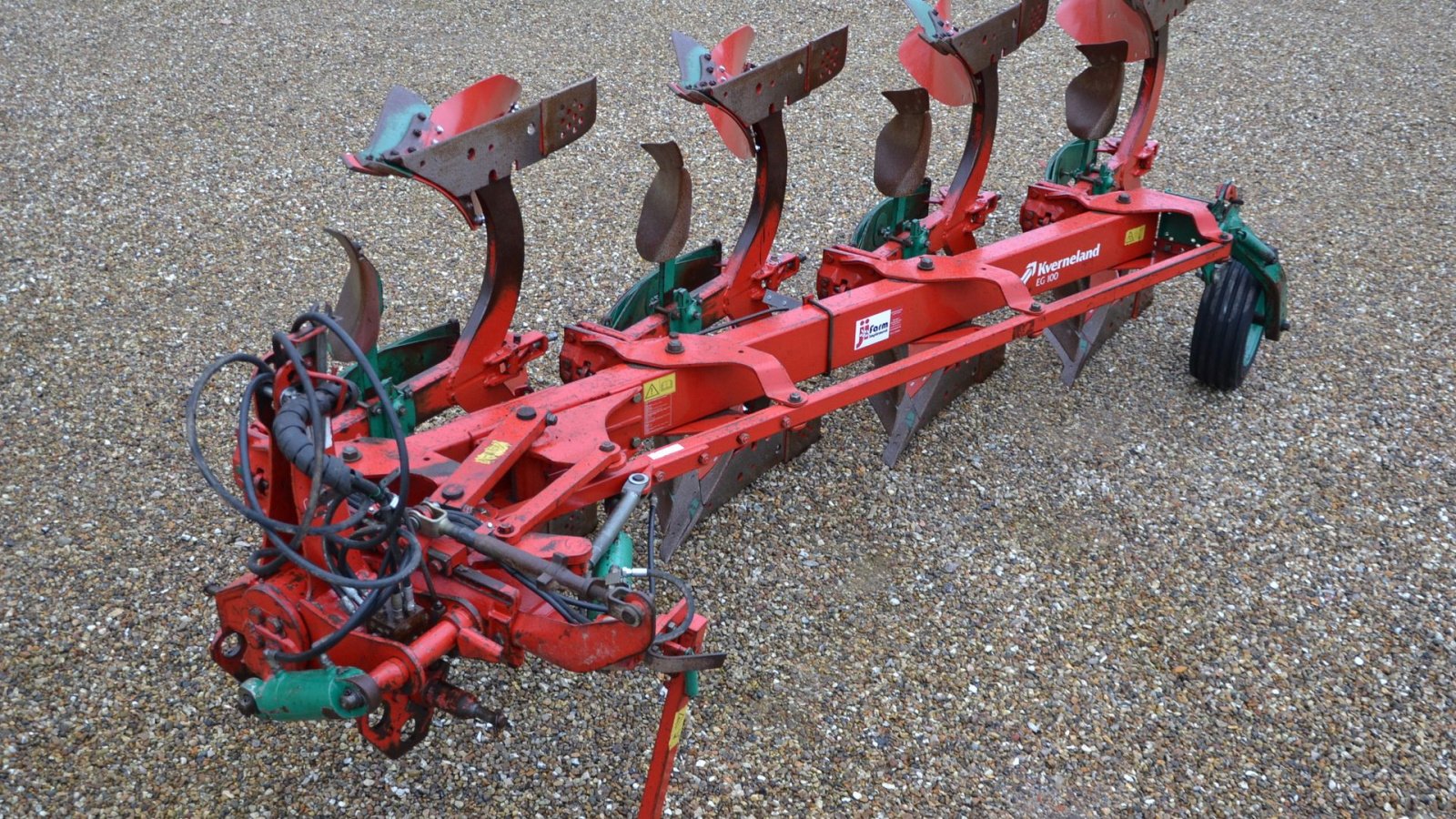 Pflug typu Kverneland 4EG100-160-28 Nye muldplader, Gebrauchtmaschine v Vils, Mors (Obrázek 2)