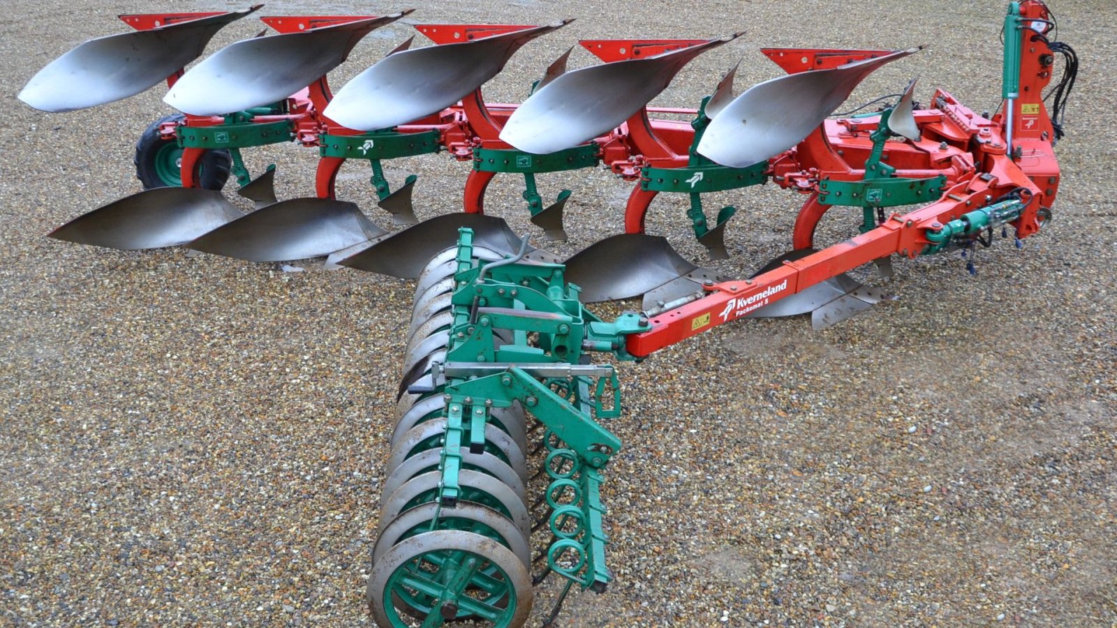 Pflug typu Kverneland 5 furet EG100-300-28 m Packomat Hydr. hjul  (Ibrugtaget 2017), Gebrauchtmaschine v Vils, Mors (Obrázek 1)