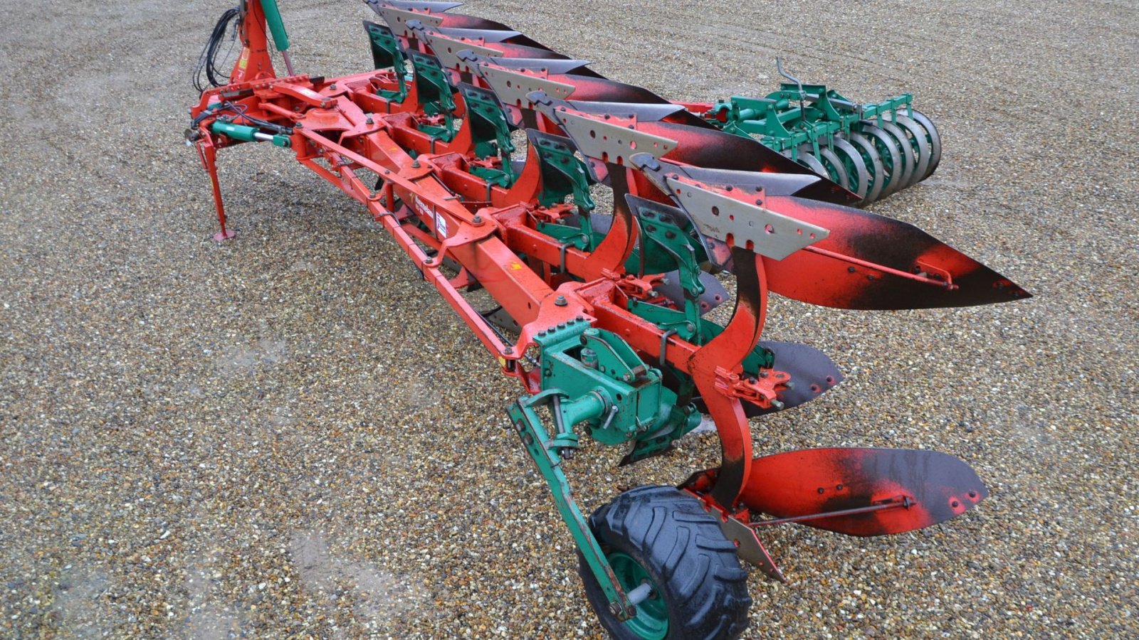 Pflug typu Kverneland 5 furet EG100-300-28 m Packomat Hydr. hjul  (Ibrugtaget 2017), Gebrauchtmaschine v Vils, Mors (Obrázek 3)