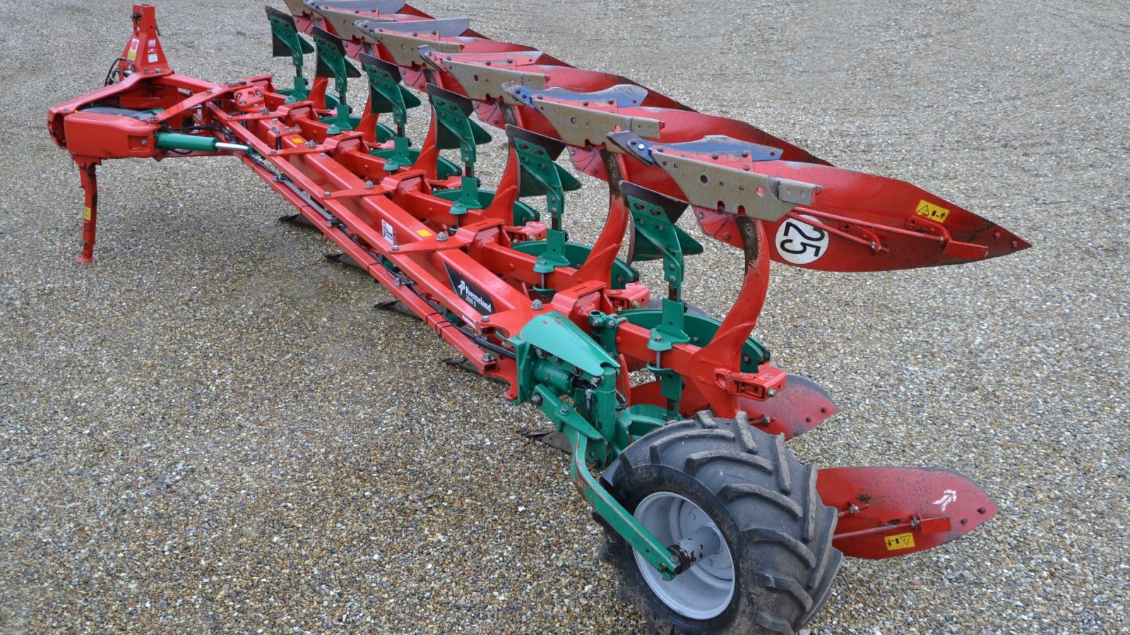 Pflug типа Kverneland 6 furet 2500S-VARIOMAT Software opdateret 24/10-2025, Gebrauchtmaschine в Vils, Mors (Фотография 4)