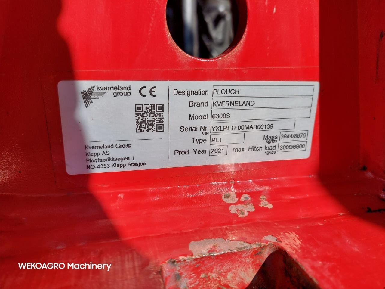 Pflug tipa Kverneland 6300S Variomat 7 furet, Gebrauchtmaschine u Hammel (Slika 16)