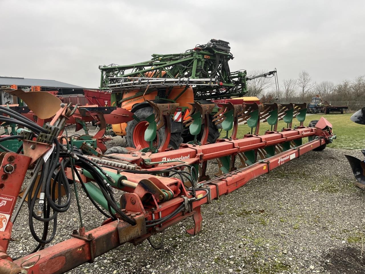 Pflug des Typs Kverneland 7 FURET PB 100 VARIO, Gebrauchtmaschine in Maribo (Bild 3)