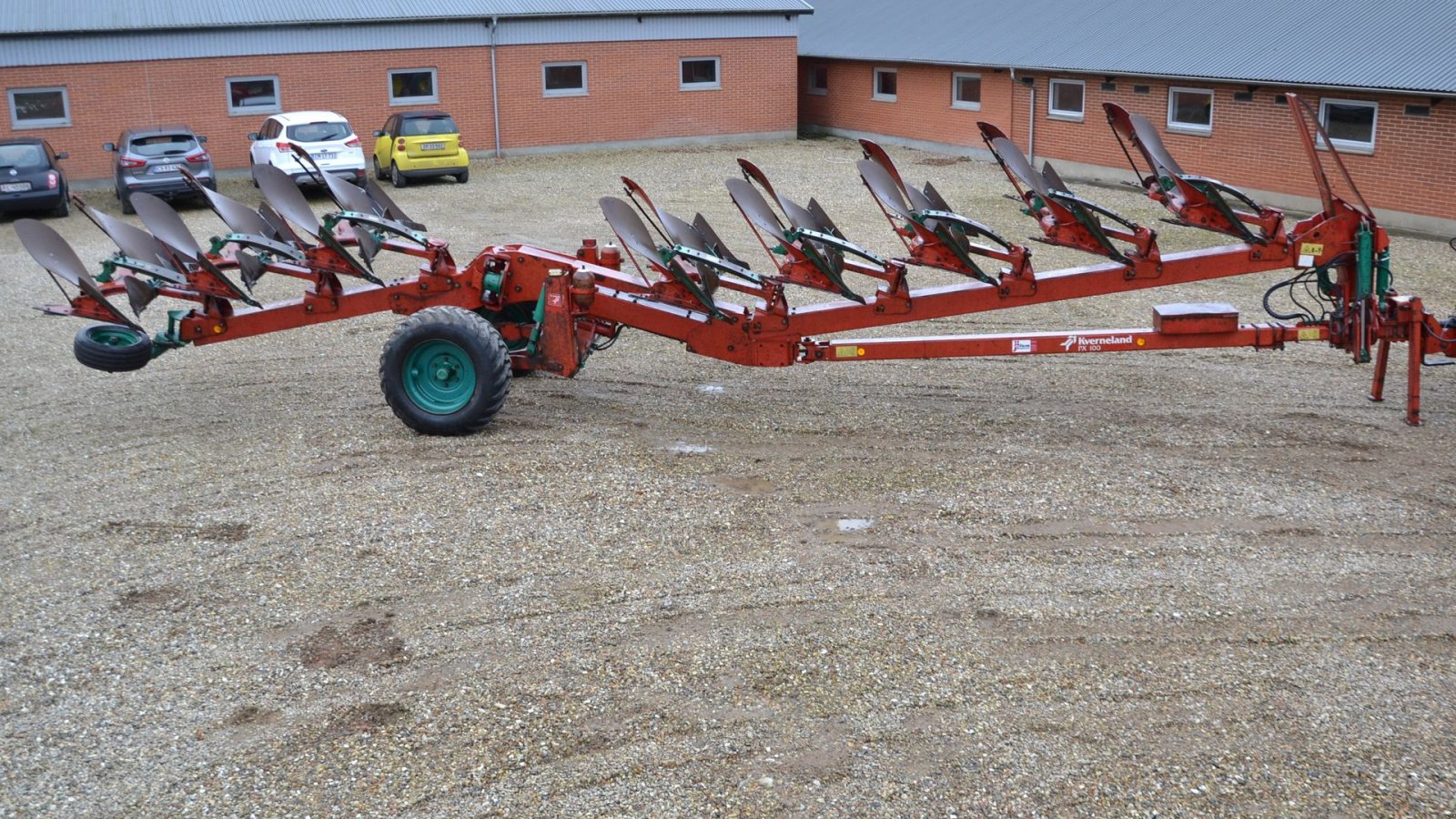 Pflug typu Kverneland 8 furet  PX100-9 Sliddele som nye, Gebrauchtmaschine v Vils, Mors (Obrázek 2)