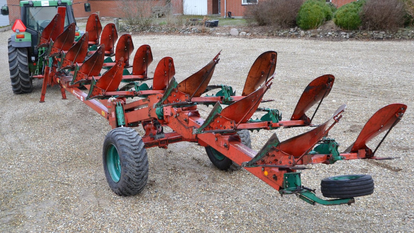 Pflug typu Kverneland 8 furet  PX100-9 Sliddele som nye, Gebrauchtmaschine v Vils, Mors (Obrázek 3)