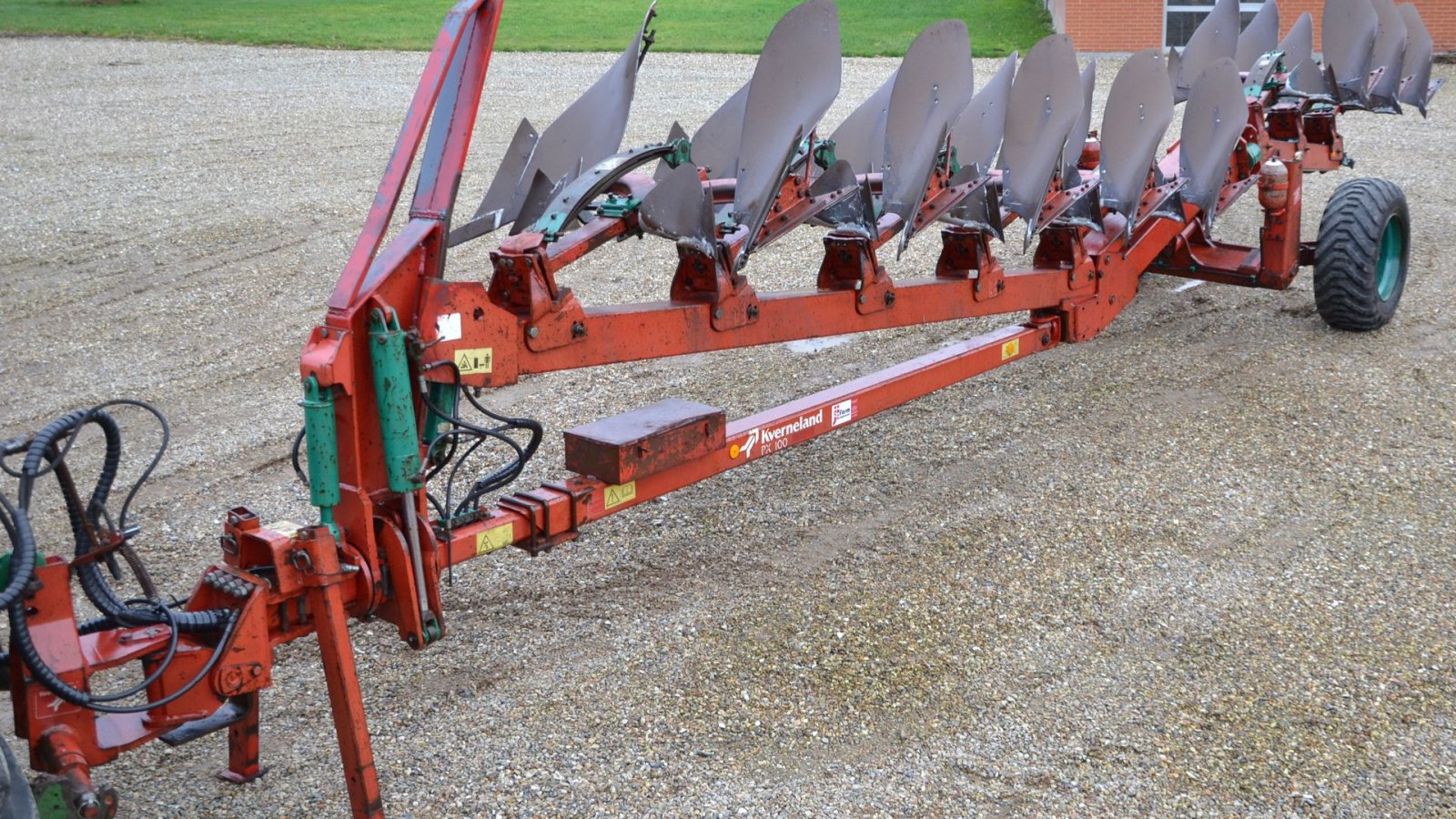 Pflug typu Kverneland 8 furet  PX100-9 Sliddele som nye, Gebrauchtmaschine v Vils, Mors (Obrázek 4)