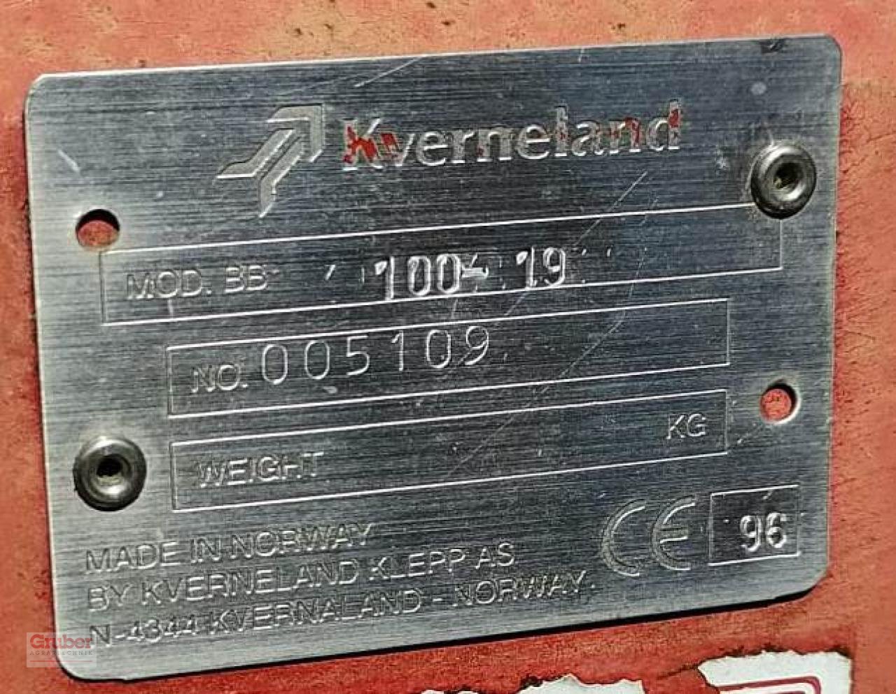 Pflug des Typs Kverneland BB 100 - 19 Variomat, Gebrauchtmaschine in Leipzig OT Engelsdorf (Bild 7)