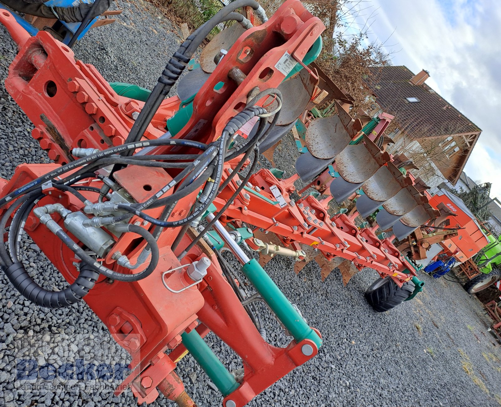 Pflug des Typs Kverneland Ecomat 650, Gebrauchtmaschine in Weimar-Niederwalgern (Bild 1)