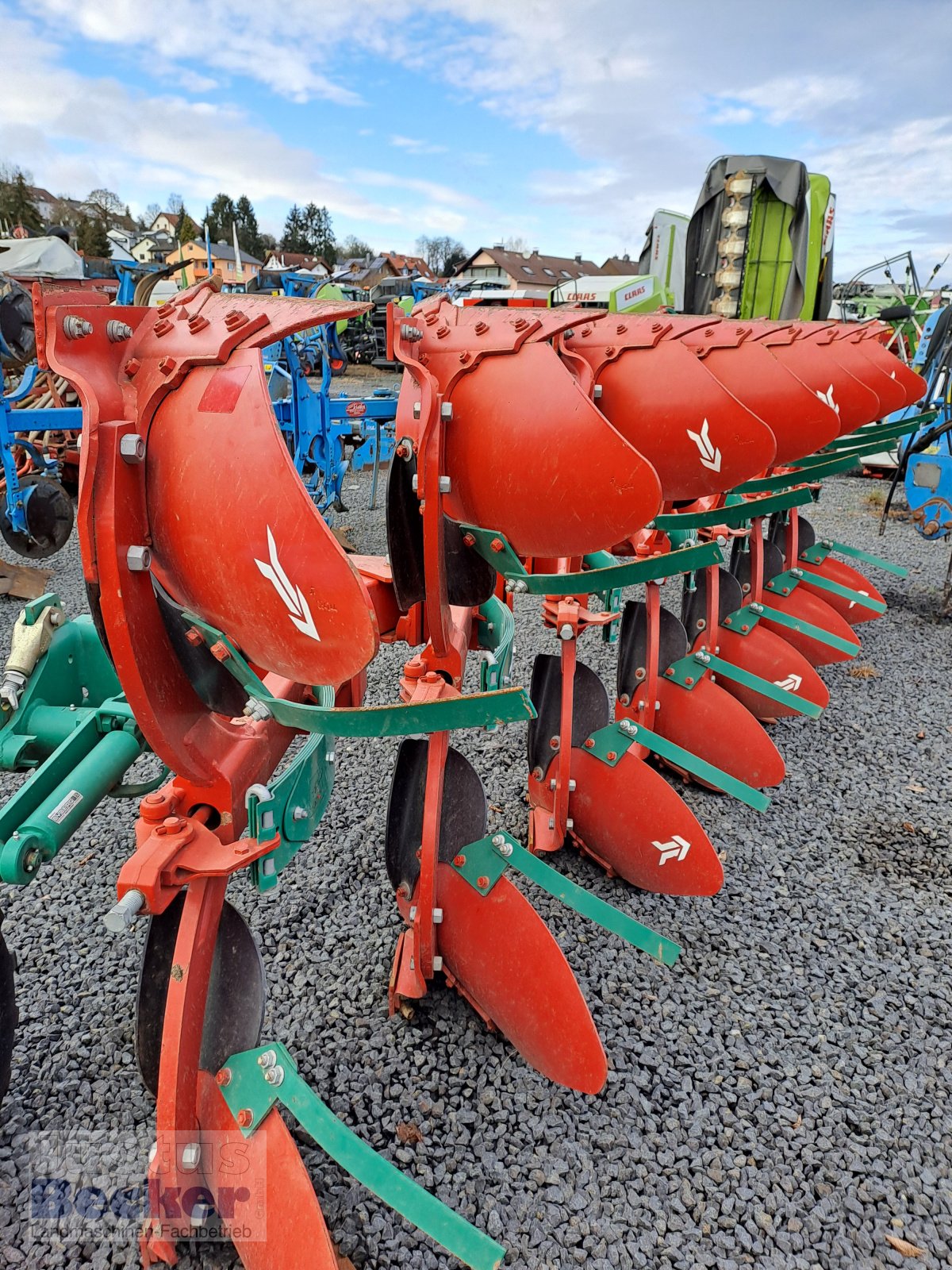 Pflug des Typs Kverneland Ecomat 650, Gebrauchtmaschine in Weimar-Niederwalgern (Bild 4)