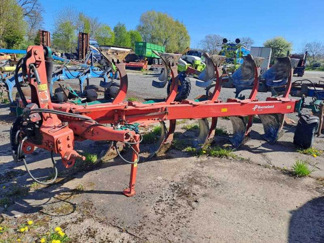 Pflug des Typs Kverneland ED 85, Gebrauchtmaschine in Vehlow (Bild 1)