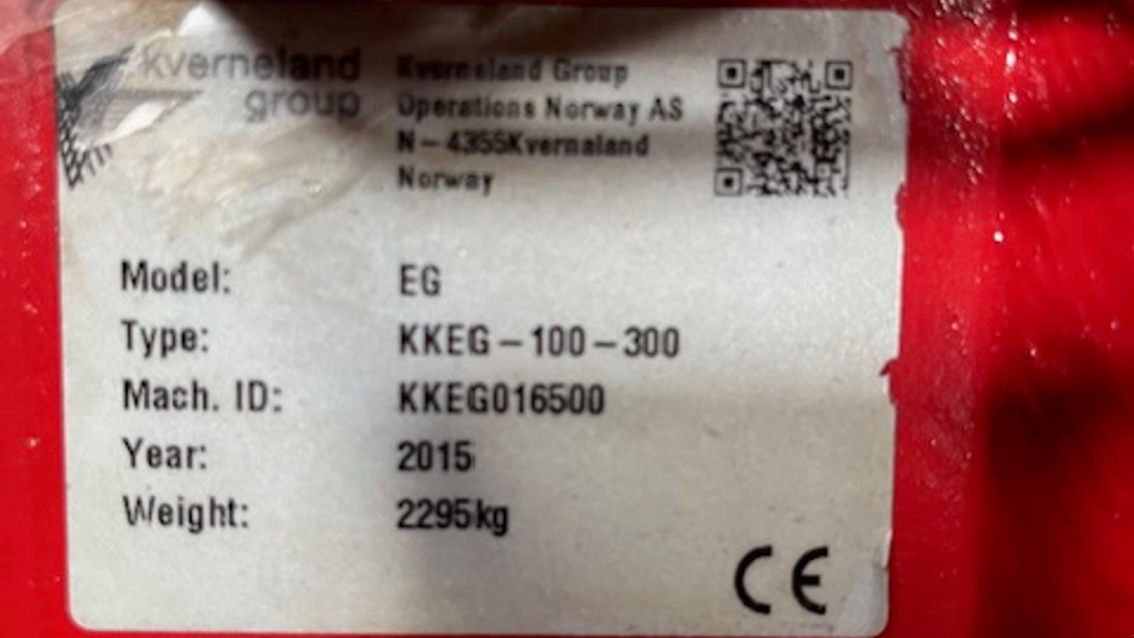 Pflug typu Kverneland EG 100-300-28 5 furet, Gebrauchtmaschine v Nimtofte (Obrázek 2)