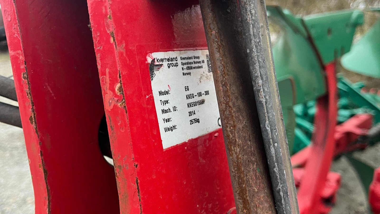 Pflug a típus Kverneland EG 100-300-28 Med Packomat, Gebrauchtmaschine ekkor: Løgstør (Kép 10)