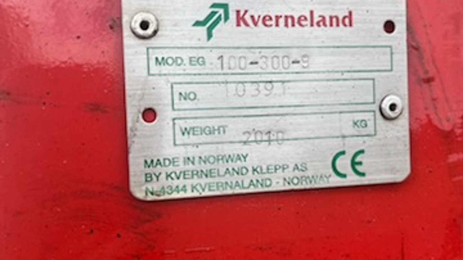 Pflug typu Kverneland EG 100-300-5, Gebrauchtmaschine v Horsens (Obrázek 5)