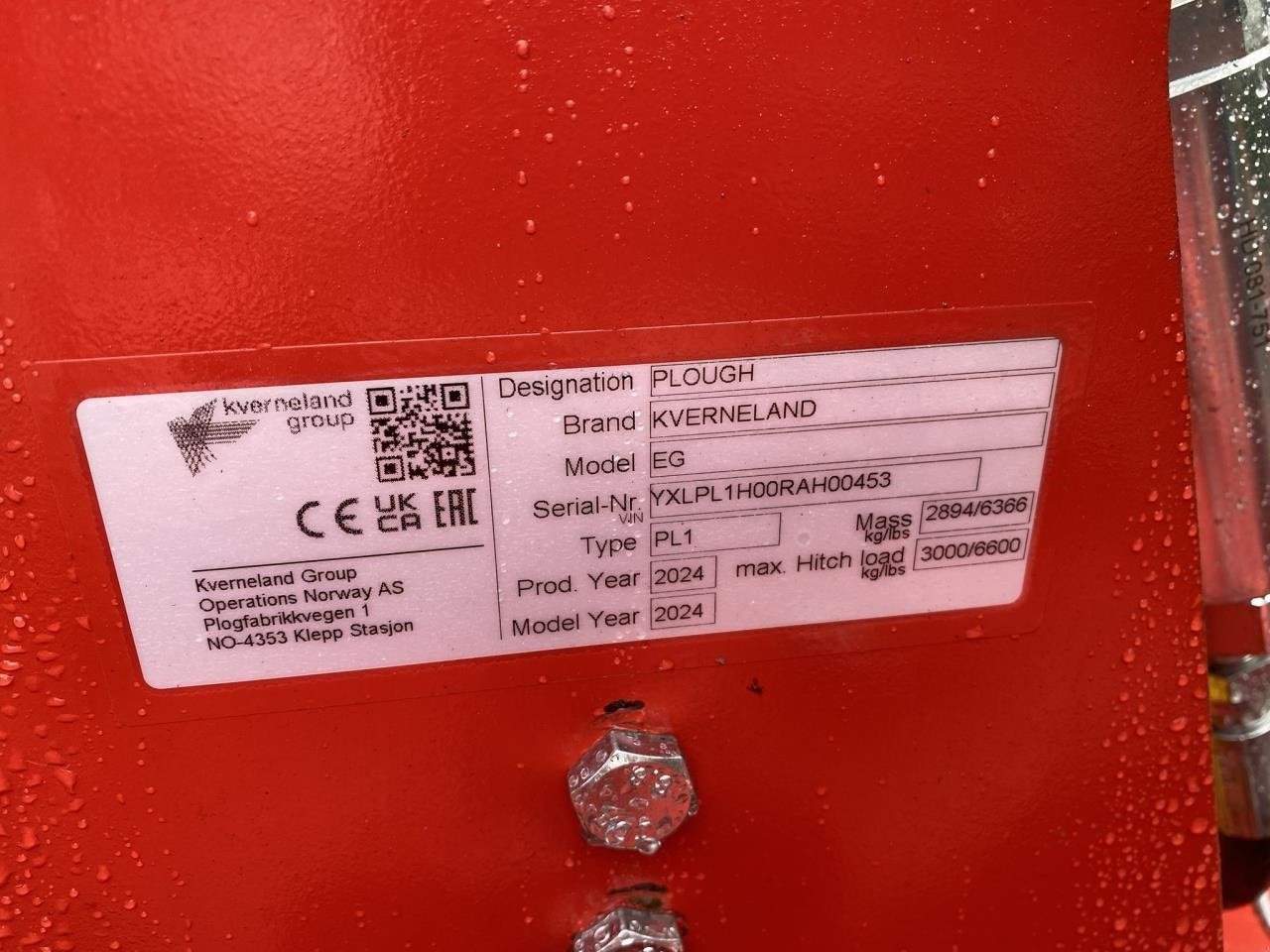 Pflug typu Kverneland EG 100-300 - 6 FURET, Gebrauchtmaschine v Holstebro (Obrázek 10)