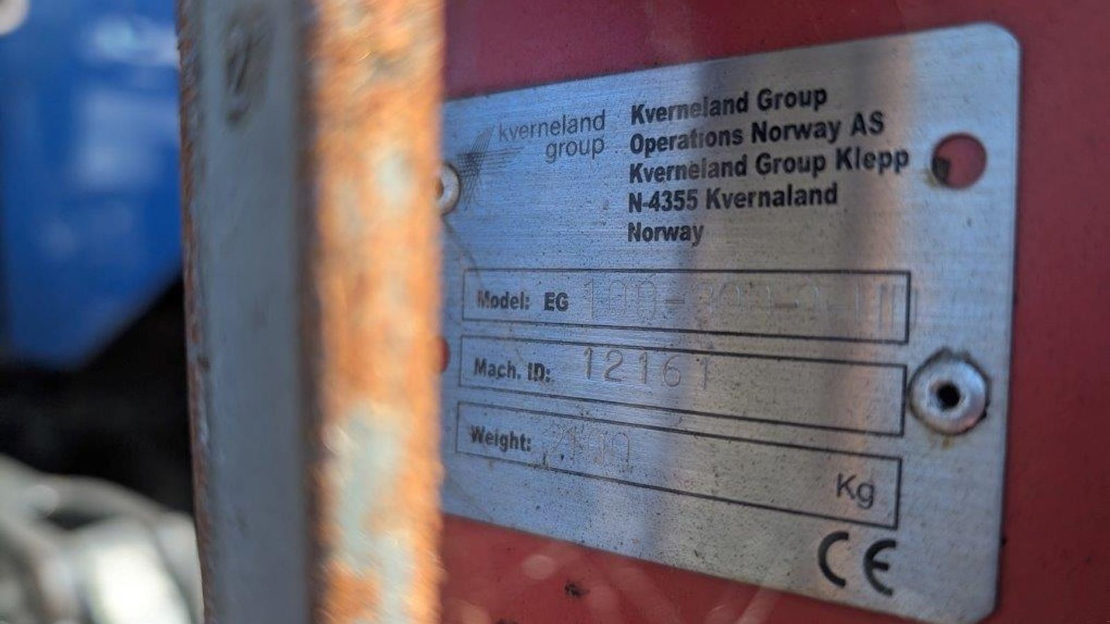 Pflug des Typs Kverneland EG 100-300-9HD, Gebrauchtmaschine in Tinglev (Bild 3)