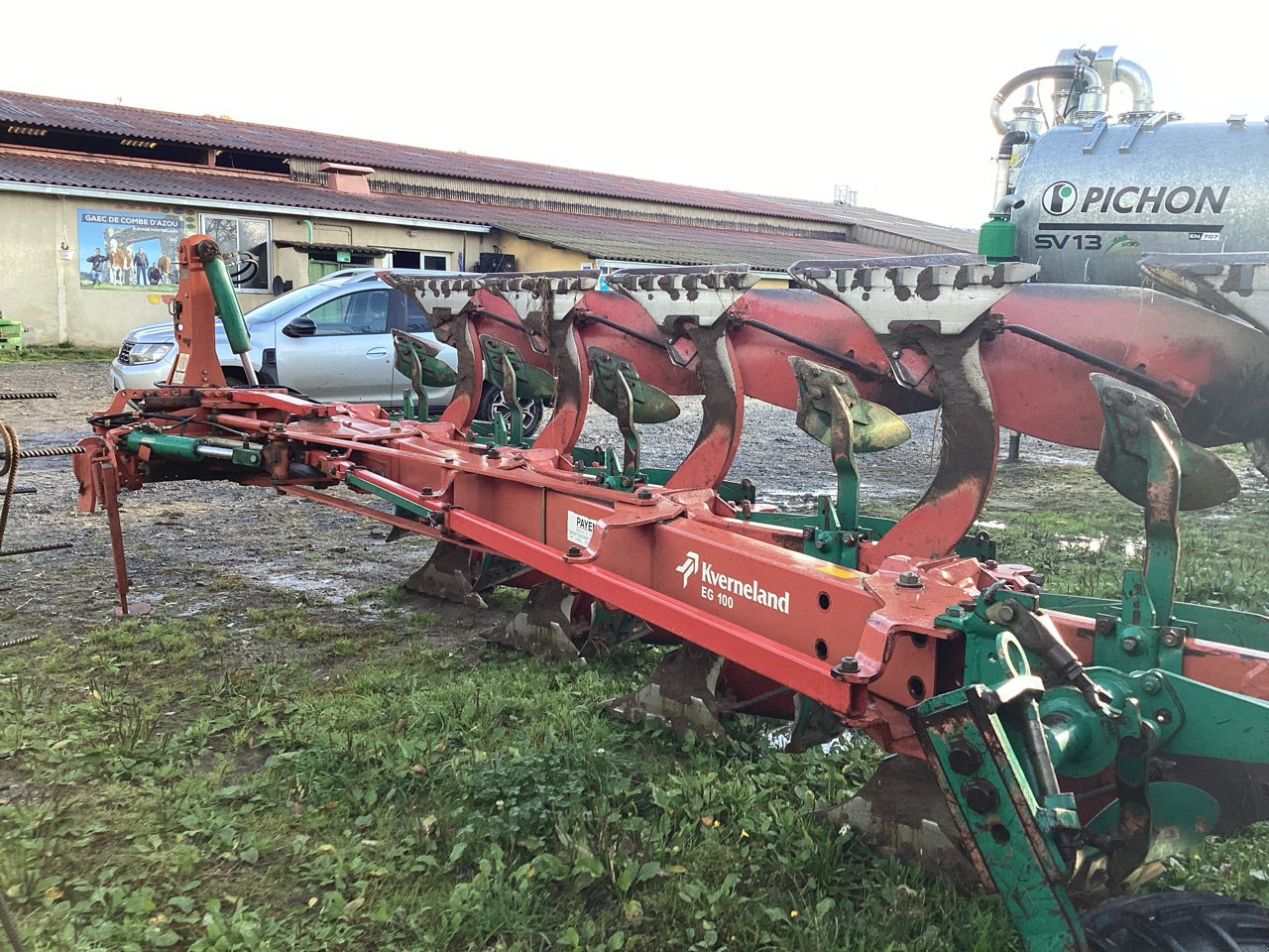 Pflug des Typs Kverneland EG 100 300, Gebrauchtmaschine in VERNOUX EN VIVARAIS (Bild 7)