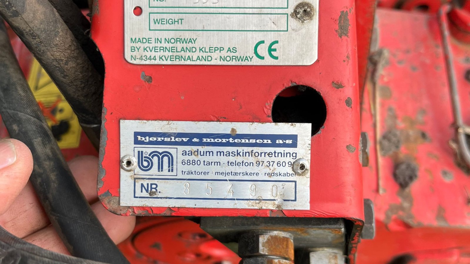 Pflug typu Kverneland EG 100, Gebrauchtmaschine v Dalmose (Obrázek 3)