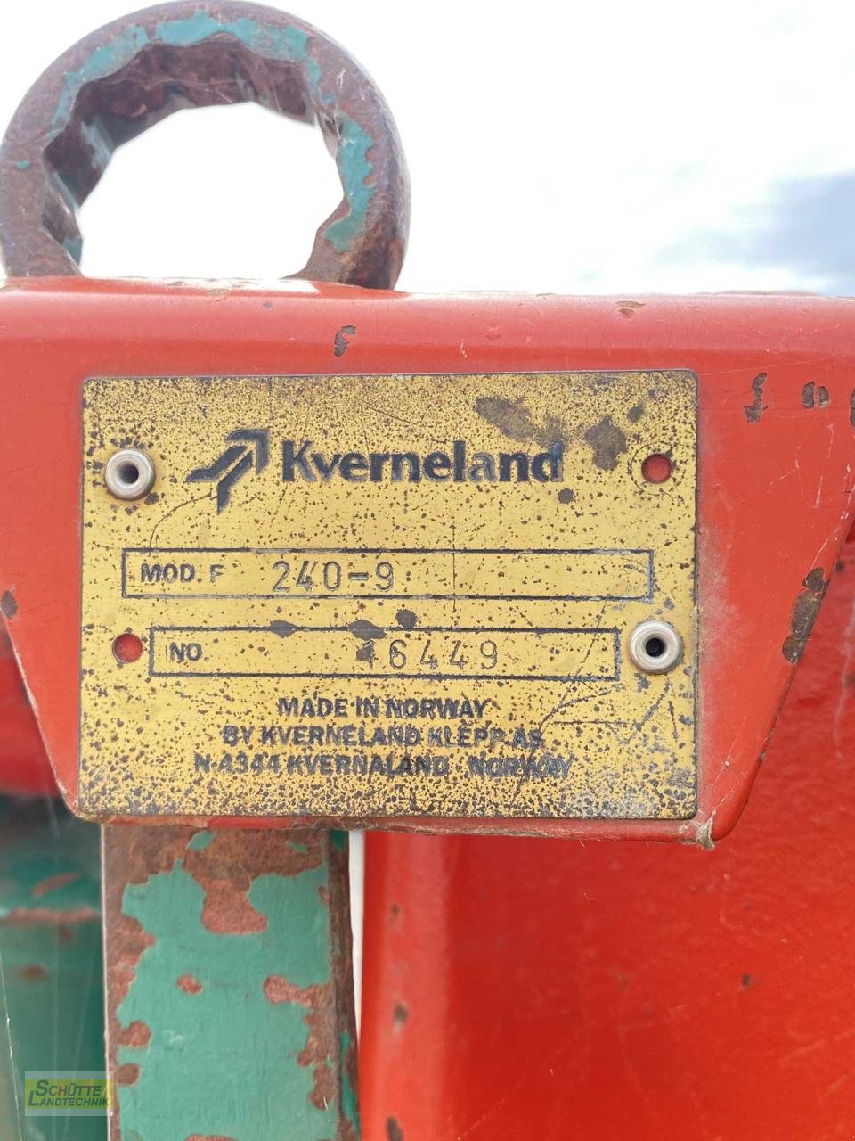 Pflug typu Kverneland F 240 - 9, Gebrauchtmaschine v Marsberg-Giershagen (Obrázek 7)