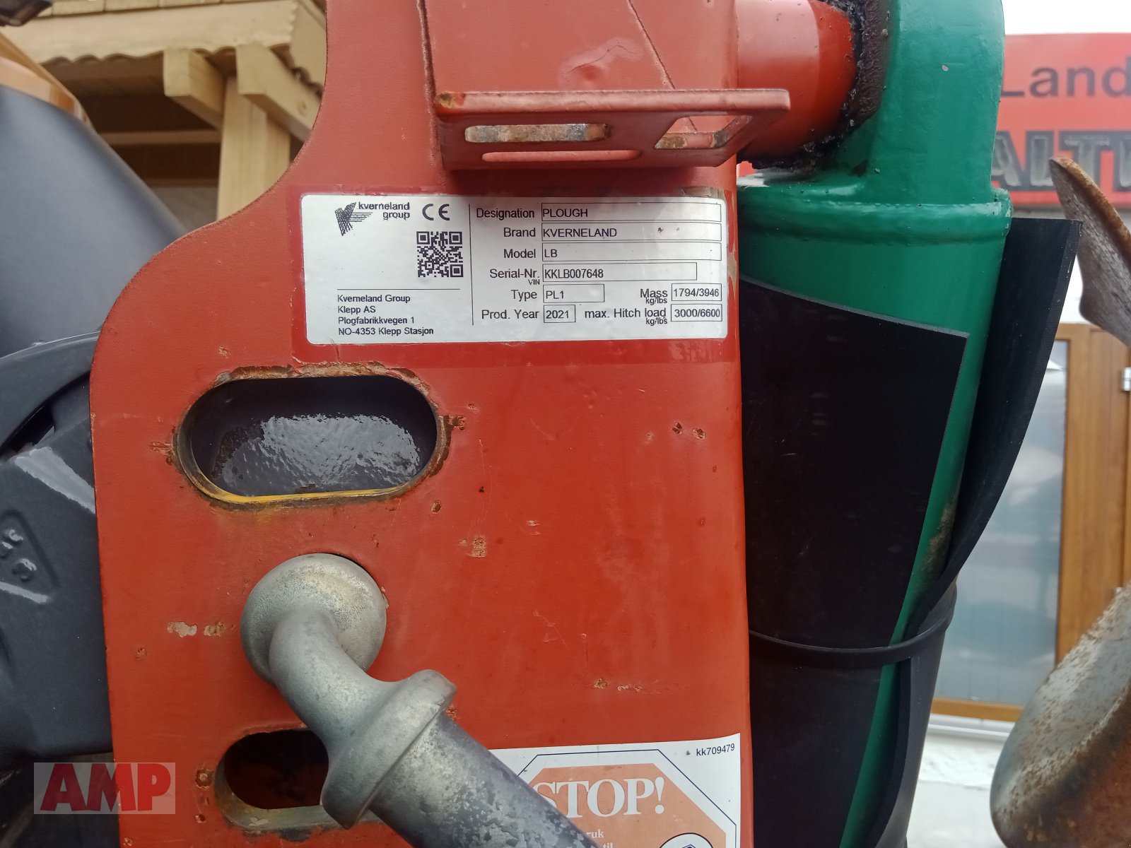 Pflug typu Kverneland KKLB 100-200, Gebrauchtmaschine v Teising (Obrázek 3)