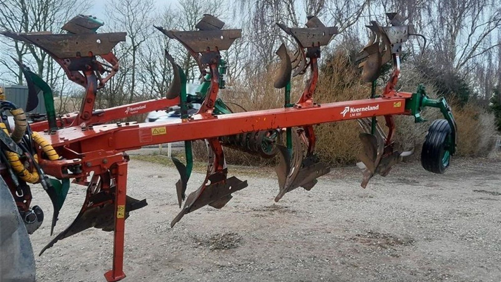 Pflug des Typs Kverneland Kverneland LM100 16″ med interegreret Jordpakker med hydr. sving og tryk LM 100, Gebrauchtmaschine in Skive (Bild 6)