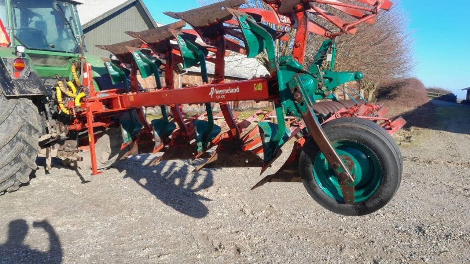 Pflug des Typs Kverneland Kverneland LM100 16″ med interegreret Jordpakker med hydr. sving og tryk LM 100, Gebrauchtmaschine in Skive (Bild 5)
