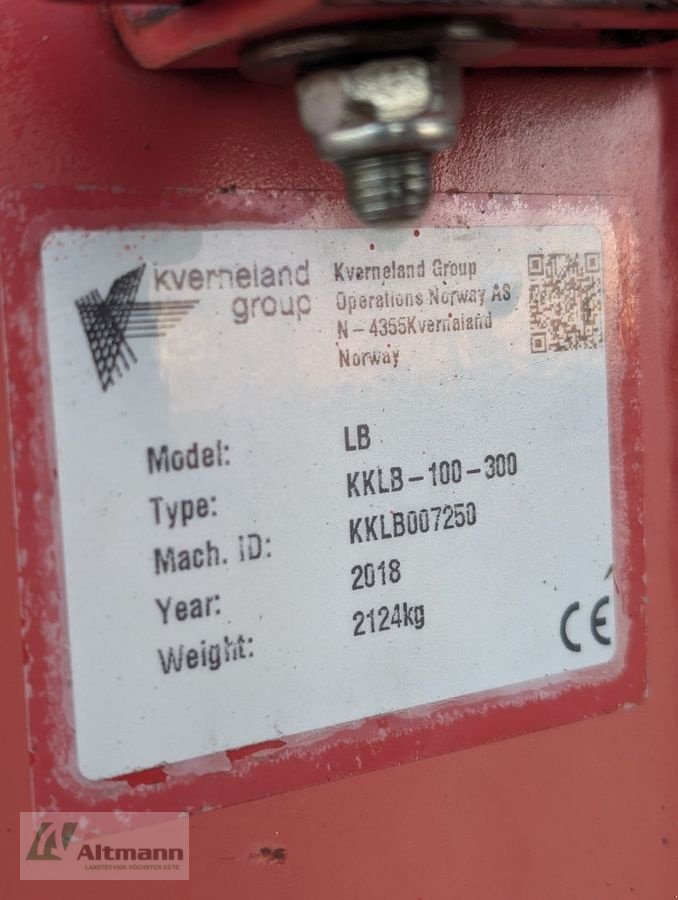 Pflug a típus Kverneland LB100-300 5Schar 28er Körper, Gebrauchtmaschine ekkor: Lanzenkirchen (Kép 14)