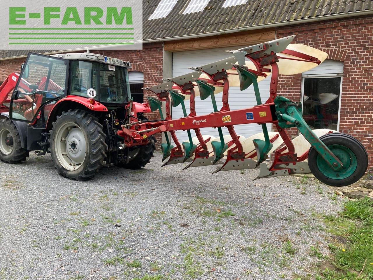 Pflug des Typs Kverneland LD 100-160-20, Gebrauchtmaschine in Altenberge (Bild 3)