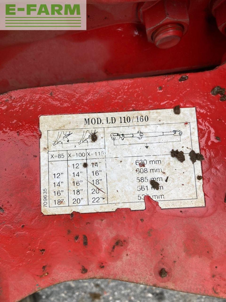 Pflug des Typs Kverneland LD 100-160-20, Gebrauchtmaschine in Altenberge (Bild 13)