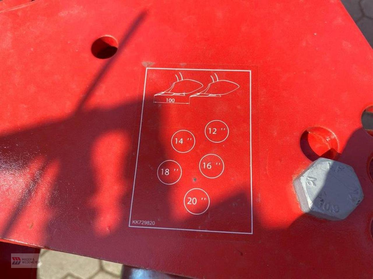 Pflug des Typs Kverneland LD 100-200 5 SCHAR, Neumaschine in Oyten (Bild 7)