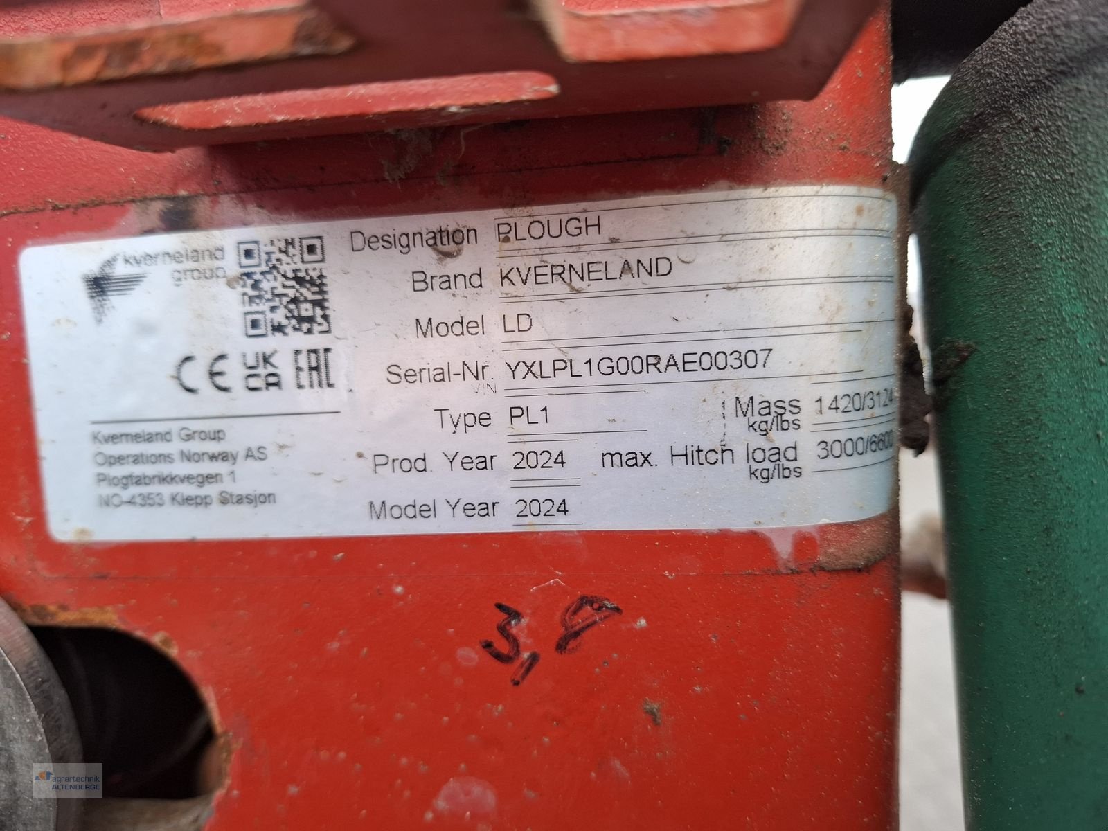Pflug of the type Kverneland LD 100-200, Vorführmaschine in Altenberge (Picture 16)