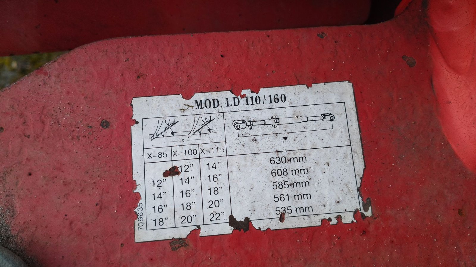 Pflug типа Kverneland LD 100 4F, Gebrauchtmaschine в Egtved (Фотография 5)